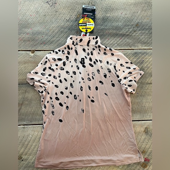 Jamie Sadock Sunsense Sun Shield Women's Leopard Print Zip-Up Top Size XS - Picture 9 of 13